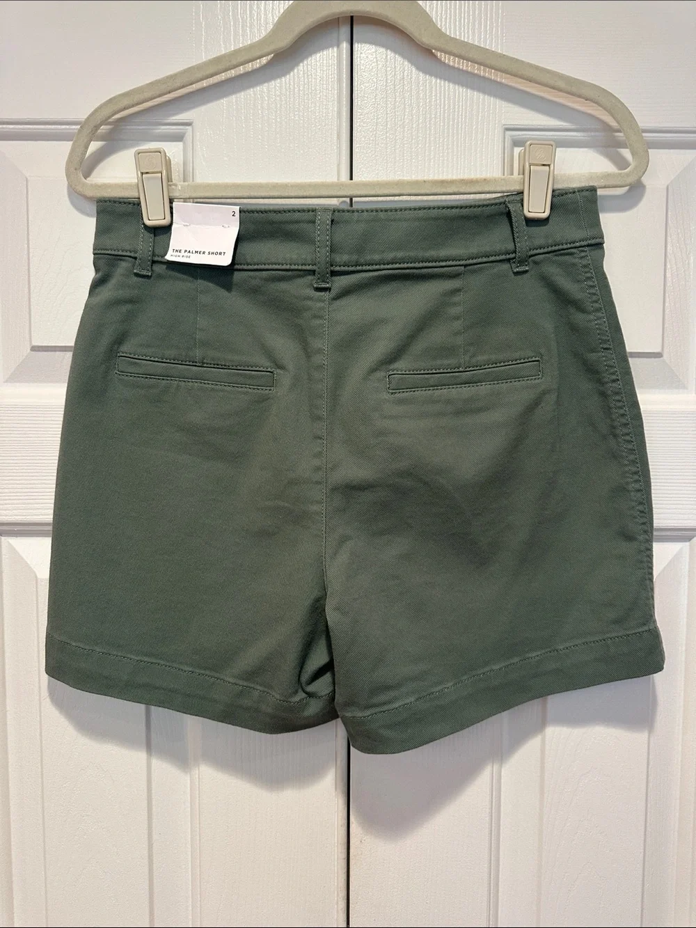 LOFT “The Palmer Short” High Rise Olive Green Women's Utility Shorts size 2